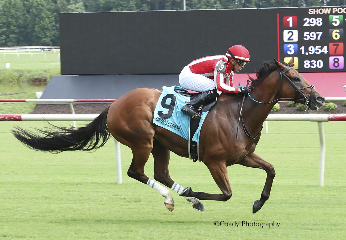GRATEFUL BRED The Meadow Stable Stakes 07 19 21 R05 CNL Finish copy